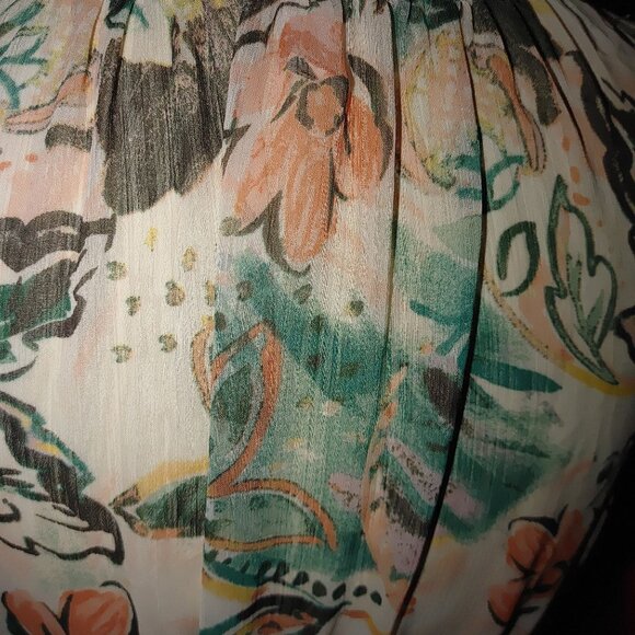 Merona Dress Sheer Swinsuit Beach Cover Up Size Medium - Picture 5 of 6